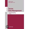 Secure Data Management door Onbekend