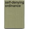 Self-Denying Ordinance door M. Hamilton