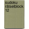 Sudoku Rätselblock 12 door Onbekend