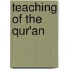 Teaching of the Qur'an by H.U. Weitbrecht Stanton