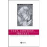 Text, Context, Pretext door H.G. Widdowson