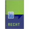 Recht in je pocket by A. Slofstra