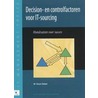 Decision- en controlfactoren voor sourcing van ICT