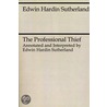 The Professional Thief door Edwin H. Sutherland