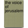 The Voice Of Jerusalem door Onbekend