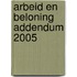 Arbeid en Beloning addendum 2005