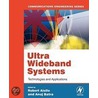 Ultra Wideband Systems by Roberto Aiello