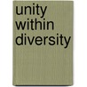 Unity Within Diversity door Onbekend