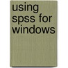 Using Spss For Windows door Charles Stangor