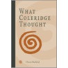 What Coleridge Thought by Barfield Owen