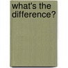 What's The Difference? by Catherine Gourley