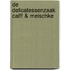 De delicatessenzaak Calff & Meischke