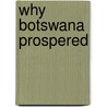Why Botswana Prospered door J.C. Leith