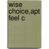 Wise Choice,apt Feel C door Allan Gibbard