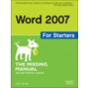 Word 2007 for Starters door Chris Grover