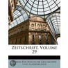Zeitschrift, Volume 29 door Verein FüR. Landeskunde