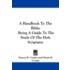A Handbook to the Bible