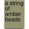 A String Of Amber Beads door Martha Everts Holden