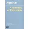 A Summary Of Philosophy door Saint Thomas Aquinas