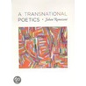 A Transnational Poetics door Jahan Ramazani