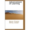 Advancement Of Learning door Bacon Francis