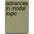 Advances In Modal Logic