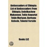 Ambassadors of Ethiopia door Onbekend