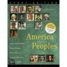 America And Its Peoples door Steven Mintz
