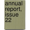 Annual Report, Issue 22 door New York