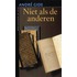 Niet als de anderen