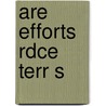 Are Efforts Rdce Terr S by Sarah Erdreich