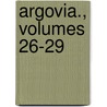 Argovia., Volumes 26-29 door Onbekend