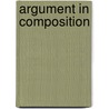 Argument In Composition door Micheal Callaway