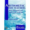 Arithmetic For Teachers door G.R. Jensen