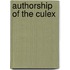 Authorship of the Culex