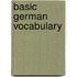 Basic German Vocabulary