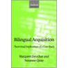 Bilingual Acquisition P door Suzanne Quay