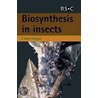 Biosynthesis In Insects door Uk) Morgan E. David. (Keele University