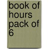 Book Of Hours Pack Of 6 door Meredith Hooper