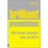 Brilliant Presentations