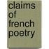 Claims of French Poetry
