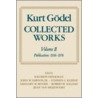 Collected Works Vol 2 P by Kurt Godel