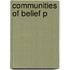 Communities Of Belief P
