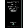 Competition Law In Eu C door Wolf Sauter