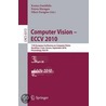 Computer Vision -- Eccv door Onbekend