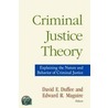 Criminal Justice Theory door D. Duffee