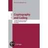 Cryptography And Coding by Unknown