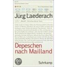 Depeschen nach Mailland by Jürg Laederach