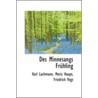 Des Minnesangs Fruhling door Karl Lachmann