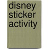 Disney Sticker Activity door Onbekend